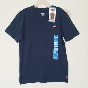 Boys Bundle Of 4 Tops Cotton Semi Casual Short Sleeve Henley And Collard Shirts